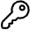 House Key Access Icon from Plump Line Set