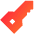 House Key Access Icon from Sharp Gradient Set