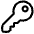 House Key Access Icon from Plump Line Set