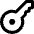 House Key Access Icon from Core Remix Set