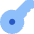 House Key Access Icon from Core Flat Set