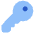 House Key Access Icon from Plump Flat Set