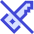 House Key No Access Icon from Sharp Duo Set