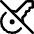 House Key No Access Icon from Core Line Set