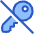 House Key No Access Icon from Plump Duo Set