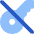 House Key No Access Icon from Core Flat Set