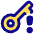 Key Access Vpn Alert Icon from Plump Pop Set