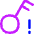 Key Access Vpn Alert Icon from Flex Neon Set
