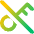 Key Access Vpn Off Disabled Icon from Core Gradient Set