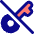 Key Access Vpn Off Disabled Icon from Plump Pop Set