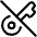 Key Access Vpn Off Disabled Icon from Plump Line Set