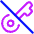 Key Access Vpn Off Disabled Icon from Plump Neon Set