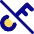 Key Access Vpn Off Disabled Icon from Core Pop Set