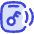 Key Car Radiowaves Forward Icon from Flex Duo Set