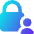 Lock Account Icon from Core Gradient Set