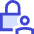 Lock Account Icon from Sharp Duo Set