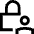 Lock Account Icon from Sharp Line Set