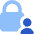 Lock Account Icon from Core Flat Set