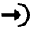 Login Import Icon from Sharp Solid Set