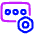 Login Setting Bolt Nut Icon from Plump Neon Set