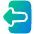 Logout 1 Icon from Plump Gradient Set