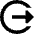 Logout 2 Icon from Sharp Remix Set