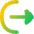 Logout Export Icon from Flex Gradient Set