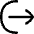 Logout Export Icon from Flex Line Set