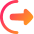 Logout Export Icon from Plump Gradient Set