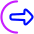 Logout Export Icon from Plump Neon Set
