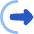 Logout Export Icon from Plump Flat Set