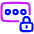 Password Lock Icon from Plump Neon Set
