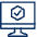 Computer Check Icon from Cyber Line Set