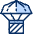 Delivery Air Drop Icon from Cyber Duotone Set