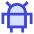 Android Logo Icon from Sharp Duo Set