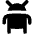 Android Logo Icon from Flex Solid Set