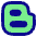 Blogger Logo Icon from Plump Pop Set