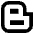 Blogger Logo Icon from Sharp Remix Set