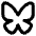 Bluesky Social Media Icon from Core Remix Set