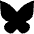 Bluesky Logo Icon from Sharp Solid Set