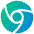 Chrome Logo Icon from Plump Gradient Set