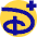Disney Plus Logo Icon from Sharp Pop Set