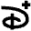 Disney Plus Logo Icon from Sharp Remix Set