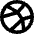 Dribble Logo Icon from Sharp Remix Set