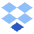 Dropbox Logo Icon from Sharp Flat Set