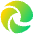 Edge Logo Icon from Plump Gradient Set