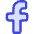 Facebook Logo 2 Icon from Flex Duo Set