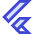 Flutter Logo Icon from Sharp Duo Set