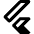 Flutter Logo Icon from Core Remix Set