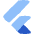 Flutter Logo Icon from Flex Flat Set